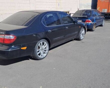 Черный Ниссан Максима, объемом двигателя 3 л и пробегом 343 тыс. км за 3200 $, фото 1 на Automoto.ua