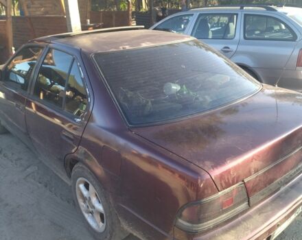 Красный Ниссан Максима, объемом двигателя 3 л и пробегом 337 тыс. км за 1500 $, фото 3 на Automoto.ua