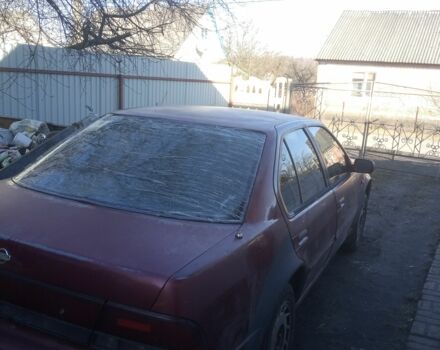 Красный Ниссан Максима, объемом двигателя 3 л и пробегом 480 тыс. км за 650 $, фото 7 на Automoto.ua