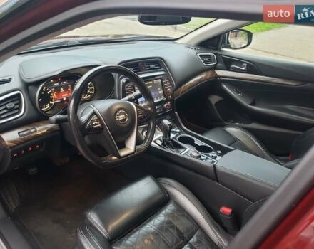 Красный Ниссан Максима, объемом двигателя 3.5 л и пробегом 190 тыс. км за 14900 $, фото 11 на Automoto.ua