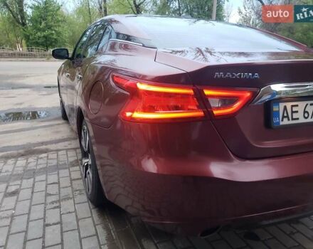 Красный Ниссан Максима, объемом двигателя 3.5 л и пробегом 190 тыс. км за 14900 $, фото 5 на Automoto.ua