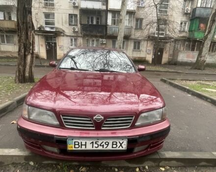Червоний Ніссан Максіма, об'ємом двигуна 3 л та пробігом 378 тис. км за 1650 $, фото 1 на Automoto.ua