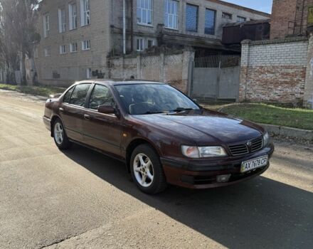 Красный Ниссан Максима, объемом двигателя 2 л и пробегом 283 тыс. км за 1800 $, фото 1 на Automoto.ua