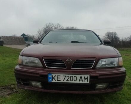 Червоний Ніссан Максіма, об'ємом двигуна 2 л та пробігом 390 тис. км за 2500 $, фото 1 на Automoto.ua