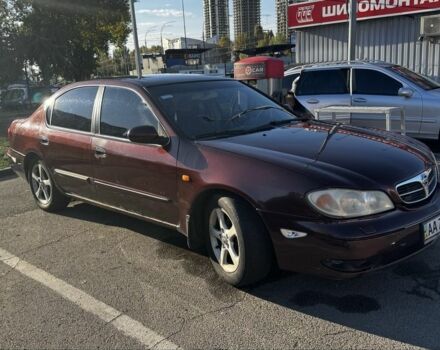 Красный Ниссан Максима, объемом двигателя 2 л и пробегом 394 тыс. км за 2200 $, фото 1 на Automoto.ua