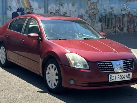 Ниссан Максима 2004 в Одессе на Automoto.ua Красный Ниссан Максима, объемом двигателя 3.5 л и пробегом 250 тыс. км за 3800 $, фото 1 на Automoto.ua