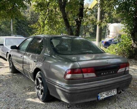 Сірий Ніссан Максіма, об'ємом двигуна 3 л та пробігом 350 тис. км за 1999 $, фото 1 на Automoto.ua