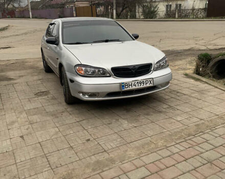 Серый Ниссан Максима, объемом двигателя 3 л и пробегом 328 тыс. км за 4600 $, фото 1 на Automoto.ua