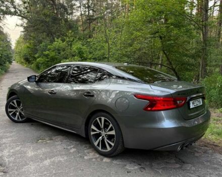 Серый Ниссан Максима, объемом двигателя 3.5 л и пробегом 180 тыс. км за 13000 $, фото 3 на Automoto.ua