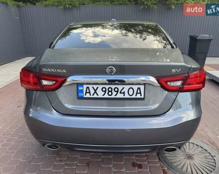 Серый Ниссан Максима, объемом двигателя 3.5 л и пробегом 126 тыс. км за 17900 $, фото 9 на Automoto.ua