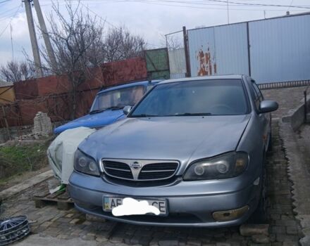 Серый Ниссан Максима, объемом двигателя 3 л и пробегом 276 тыс. км за 1100 $, фото 1 на Automoto.ua