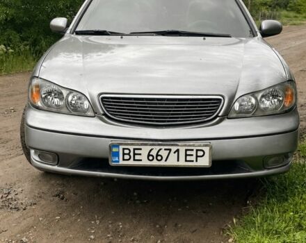 Серый Ниссан Максима, объемом двигателя 2 л и пробегом 325 тыс. км за 3500 $, фото 1 на Automoto.ua