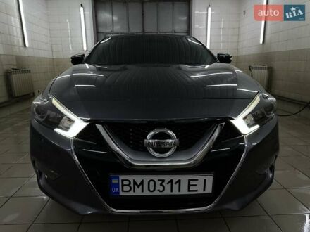 Ниссан Максима 2017 в Сумах на Automoto.ua Серый Ниссан Максима, объемом двигателя 3.5 л и пробегом 139 тыс. км за 12999 $, фото 1 на Automoto.ua