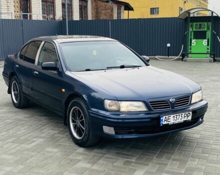 Синий Ниссан Максима, объемом двигателя 2 л и пробегом 170 тыс. км за 1400 $, фото 5 на Automoto.ua