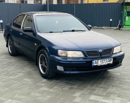 Синий Ниссан Максима, объемом двигателя 2 л и пробегом 170 тыс. км за 1400 $, фото 2 на Automoto.ua
