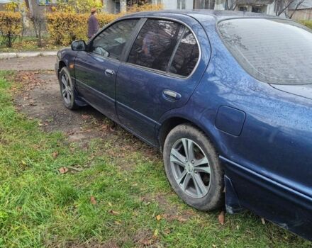 Синий Ниссан Максима, объемом двигателя 3 л и пробегом 460 тыс. км за 2200 $, фото 2 на Automoto.ua