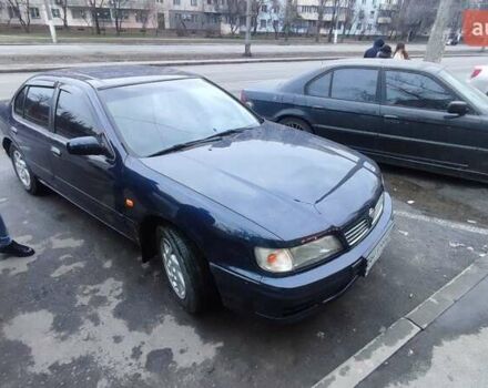 Синій Ніссан Максіма, об'ємом двигуна 2 л та пробігом 350 тис. км за 2600 $, фото 1 на Automoto.ua