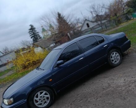 Синий Ниссан Максима, объемом двигателя 3 л и пробегом 359 тыс. км за 2300 $, фото 3 на Automoto.ua