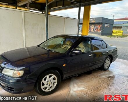 Синий Ниссан Максима, объемом двигателя 3 л и пробегом 556 тыс. км за 1600 $, фото 2 на Automoto.ua