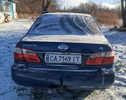 Синий Ниссан Максима, объемом двигателя 2 л и пробегом 244 тыс. км за 2996 $, фото 4 на Automoto.ua