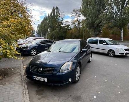 Синий Ниссан Максима, объемом двигателя 3.5 л и пробегом 95 тыс. км за 4500 $, фото 10 на Automoto.ua