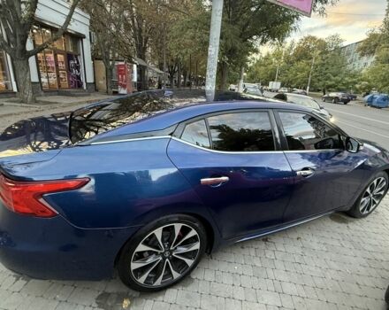 Синий Ниссан Максима, объемом двигателя 3.5 л и пробегом 183 тыс. км за 12800 $, фото 1 на Automoto.ua