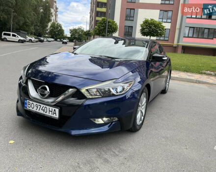 Синий Ниссан Максима, объемом двигателя 3.5 л и пробегом 200 тыс. км за 12600 $, фото 3 на Automoto.ua