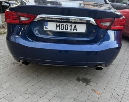 Синий Ниссан Максима, объемом двигателя 3.5 л и пробегом 183 тыс. км за 12800 $, фото 2 на Automoto.ua