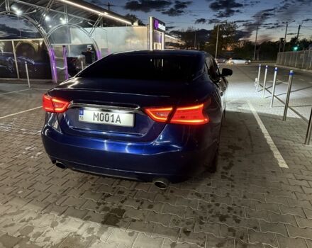 Синий Ниссан Максима, объемом двигателя 3.5 л и пробегом 183 тыс. км за 12800 $, фото 4 на Automoto.ua