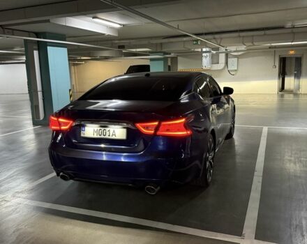 Синий Ниссан Максима, объемом двигателя 3.5 л и пробегом 183 тыс. км за 12800 $, фото 21 на Automoto.ua