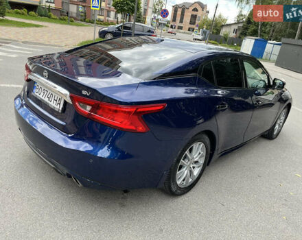 Синий Ниссан Максима, объемом двигателя 3.5 л и пробегом 200 тыс. км за 12600 $, фото 6 на Automoto.ua