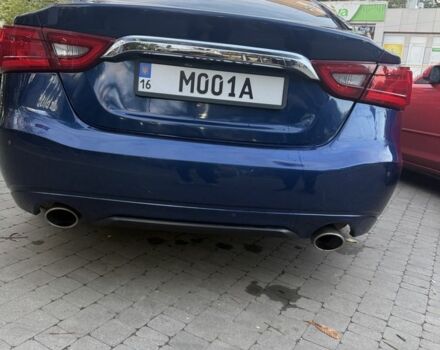 Синий Ниссан Максима, объемом двигателя 3.5 л и пробегом 183 тыс. км за 12800 $, фото 3 на Automoto.ua