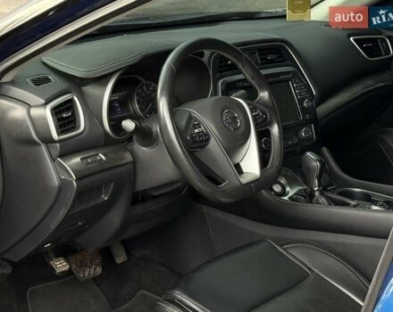 Синий Ниссан Максима, объемом двигателя 3.5 л и пробегом 149 тыс. км за 15900 $, фото 10 на Automoto.ua