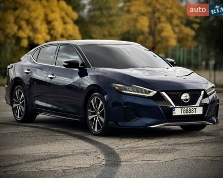 Синий Ниссан Максима, объемом двигателя 3.5 л и пробегом 149 тыс. км за 15900 $, фото 3 на Automoto.ua