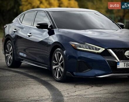 Синий Ниссан Максима, объемом двигателя 3.5 л и пробегом 149 тыс. км за 15900 $, фото 4 на Automoto.ua