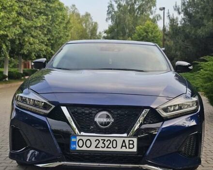 Синий Ниссан Максима, объемом двигателя 3.5 л и пробегом 12 тыс. км за 23500 $, фото 2 на Automoto.ua