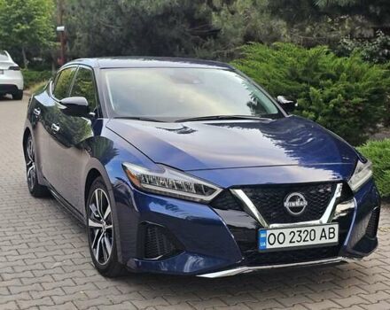 Синий Ниссан Максима, объемом двигателя 3.5 л и пробегом 12 тыс. км за 23500 $, фото 1 на Automoto.ua