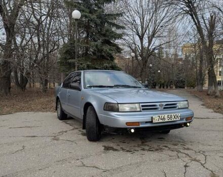 Синій Ніссан Максіма, об'ємом двигуна 3 л та пробігом 302 тис. км за 1400 $, фото 1 на Automoto.ua