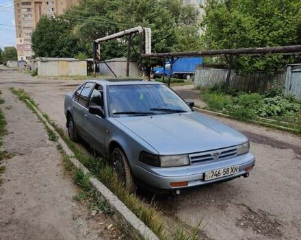 Синий Ниссан Максима, объемом двигателя 3 л и пробегом 302 тыс. км за 1200 $, фото 1 на Automoto.ua