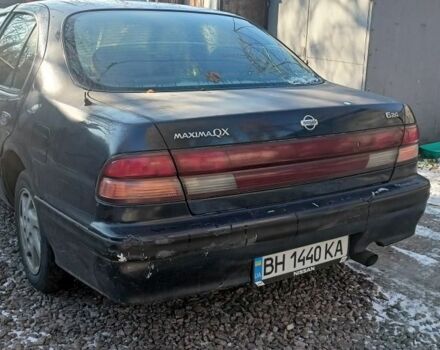 Синий Ниссан Максима, объемом двигателя 2 л и пробегом 255 тыс. км за 900 $, фото 1 на Automoto.ua