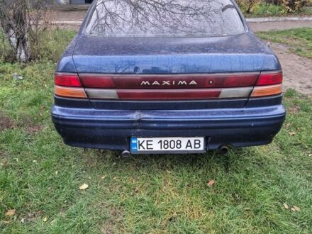 Синий Ниссан Максима, объемом двигателя 3 л и пробегом 460 тыс. км за 2200 $, фото 1 на Automoto.ua