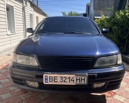 Синий Ниссан Максима, объемом двигателя 3 л и пробегом 525 тыс. км за 2800 $, фото 1 на Automoto.ua