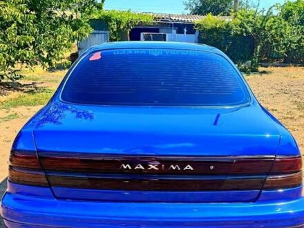 Синій Ніссан Максіма, об'ємом двигуна 3 л та пробігом 350 тис. км за 2750 $, фото 1 на Automoto.ua