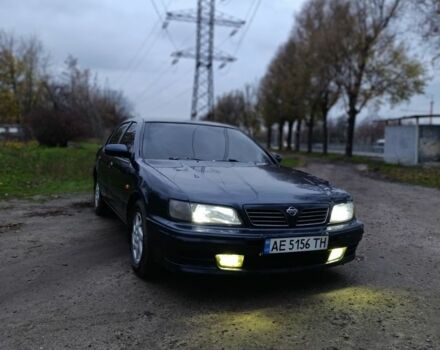 Синий Ниссан Максима, объемом двигателя 3 л и пробегом 359 тыс. км за 2300 $, фото 1 на Automoto.ua