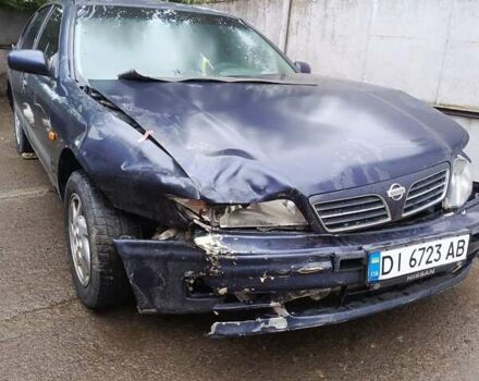 Синий Ниссан Максима, объемом двигателя 2 л и пробегом 360 тыс. км за 2400 $, фото 1 на Automoto.ua