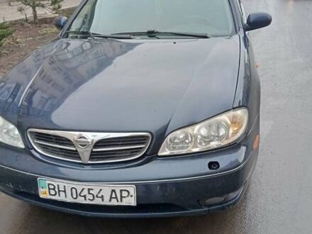 Синий Ниссан Максима, объемом двигателя 2.9 л и пробегом 300 тыс. км за 2500 $, фото 1 на Automoto.ua