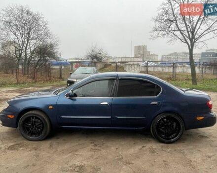 Синий Ниссан Максима, объемом двигателя 3 л и пробегом 300 тыс. км за 3600 $, фото 1 на Automoto.ua