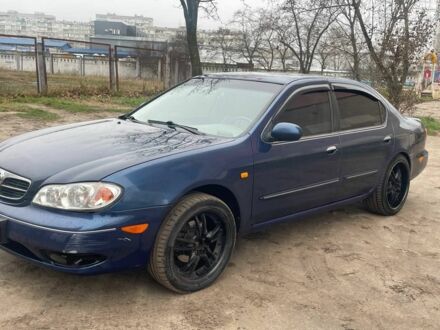 Синій Ніссан Максіма, об'ємом двигуна 3 л та пробігом 300 тис. км за 3500 $, фото 1 на Automoto.ua