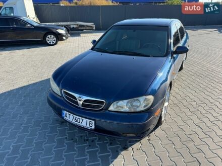 Синий Ниссан Максима, объемом двигателя 2.99 л и пробегом 290 тыс. км за 1650 $, фото 1 на Automoto.ua