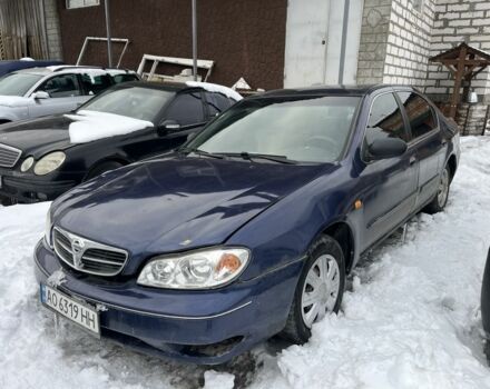 Синий Ниссан Максима, объемом двигателя 2 л и пробегом 300 тыс. км за 800 $, фото 1 на Automoto.ua